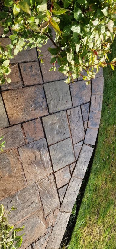 Patio cleaned in sheffield by admiral pressure wash